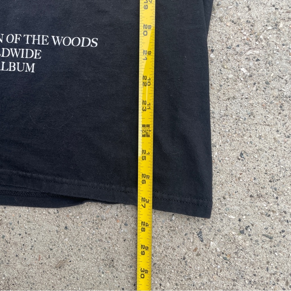 Justin Timbered 2018 Tour Black Graphic T-Shirt Size L - Picture 5 of 5